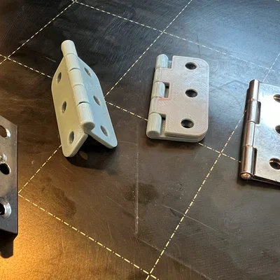 Bản lề đơn giản Print-in-Place (không cần supports, in liền khối)