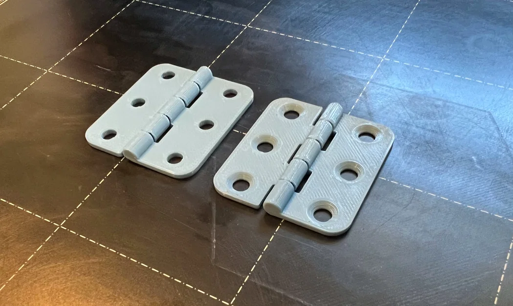Bản lề đơn giản Print-in-Place (không cần supports, in liền khối) - Image 2