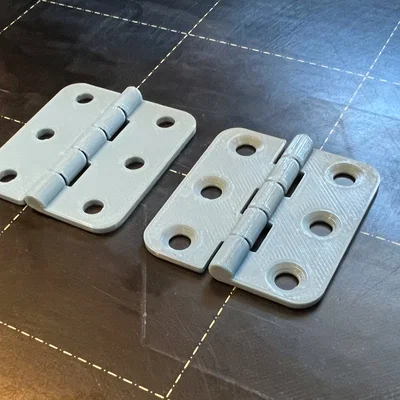 Bản lề đơn giản Print-in-Place (không cần supports, in liền khối)