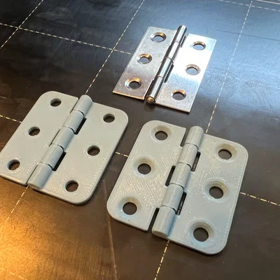 Bản lề đơn giản Print-in-Place (không cần supports, in liền khối)