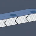 Bản lề đơn giản Print-in-Place (không cần supports, in liền khối) - Thumbnail 4