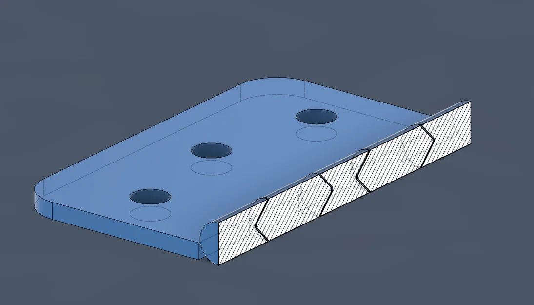 Bản lề đơn giản Print-in-Place (không cần supports, in liền khối) - Image 6
