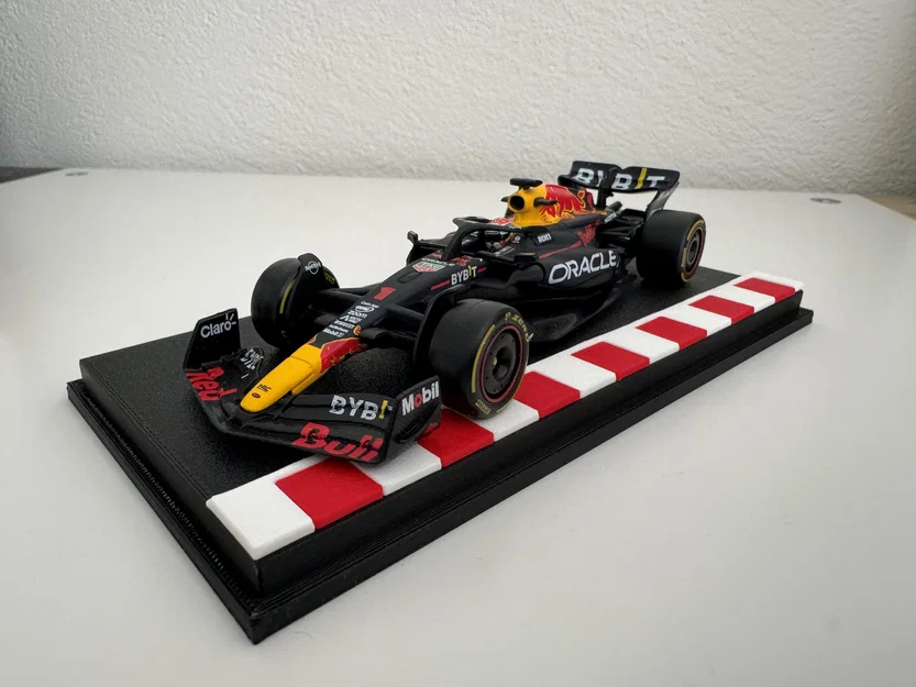 Đế trưng bày xe mô hình F1 tỉ lệ 1:43 - Phụ kiện in 3D độc đáo - Image 1