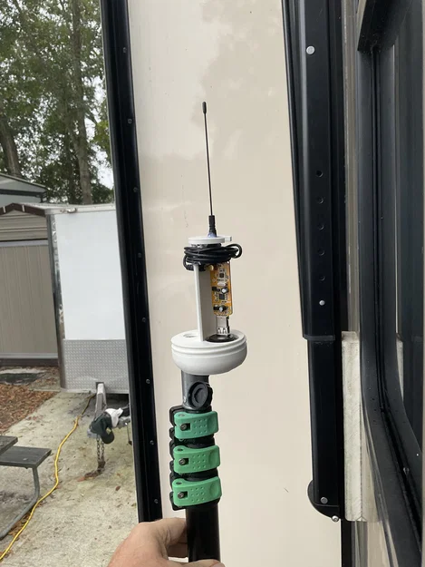 Vòm che/Radome ngoài trời gắn sào sơn cho RTL-SDR - Image 2