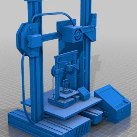 Mô hình máy in 3D đệ quy độc đáo - In 3D Printer Inception