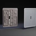 Ốp công tắc điện phong cách Star Wars Data Panel trang trí - Thumbnail 2