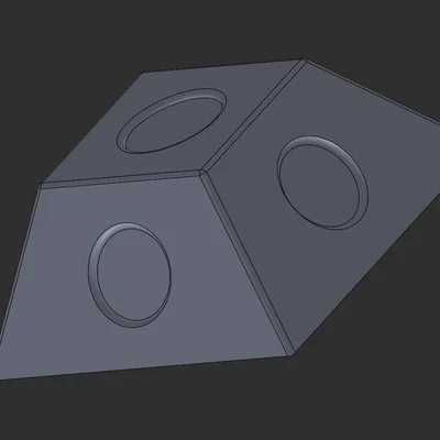 Mô hình Kim tự tháp hỗ trợ quét 3D (3D Scanning Pyramid)