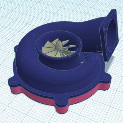 Turbocharger / Compressor (Bộ tăng áp / Máy nén)