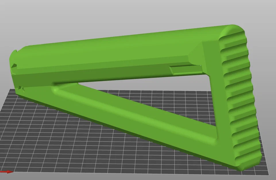 Fixed 1913 Triangle Stock V3 (Báng tam giác cho ray 1913) - Image 1