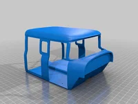 Cabin kép xe tải Zil 131 (Double Cab) cho mô hình RC B16/JJRC Q60 - Image 2