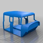 Cabin kép xe tải Zil 131 (Double Cab) cho mô hình RC B16/JJRC Q60