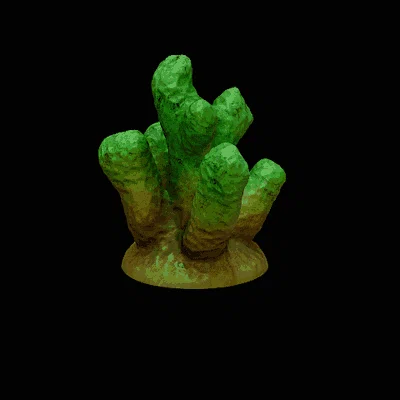 Bộ san hô trang trí bể cá (Coral set decoration) - File 3D in ấn