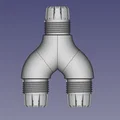 Đầu nối chữ Y cho ống tưới vườn 1/2" (13mm) - Thumbnail 2