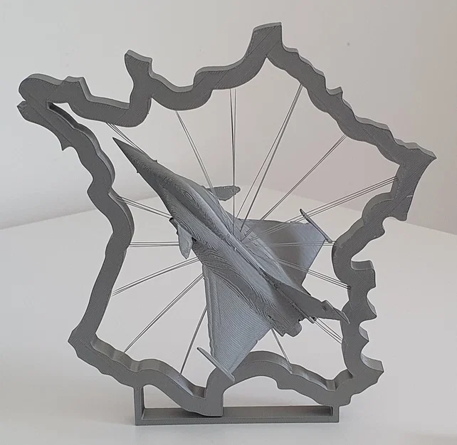 Dassault Rafale (Pháp) - String Art - Image 1
