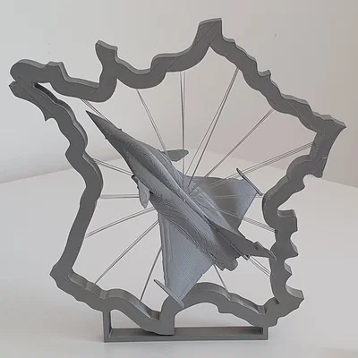 Dassault Rafale (Pháp) - String Art