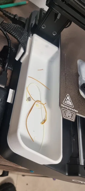 Ender 3 v3 SE Khay/Bucket Bên Trái… nhưng dành cho người OCD - Image 7