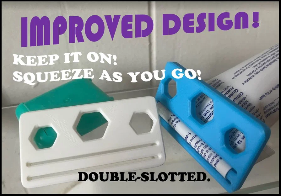 Dụng cụ vắt tuýp kem đánh răng 2 khe (Double-Slotted)!!! - Image 1