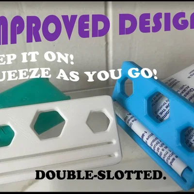 Dụng cụ vắt tuýp kem đánh răng 2 khe (Double-Slotted)!!!