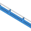 Patch Panel gắn Rack (Nhỏ gọn, hợp máy in nhỏ) - Thumbnail 1