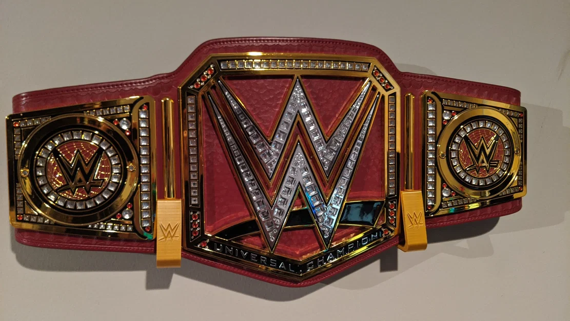 Giá treo đai vô địch WWE trên tường cực chất bằng in 3D - Image 1