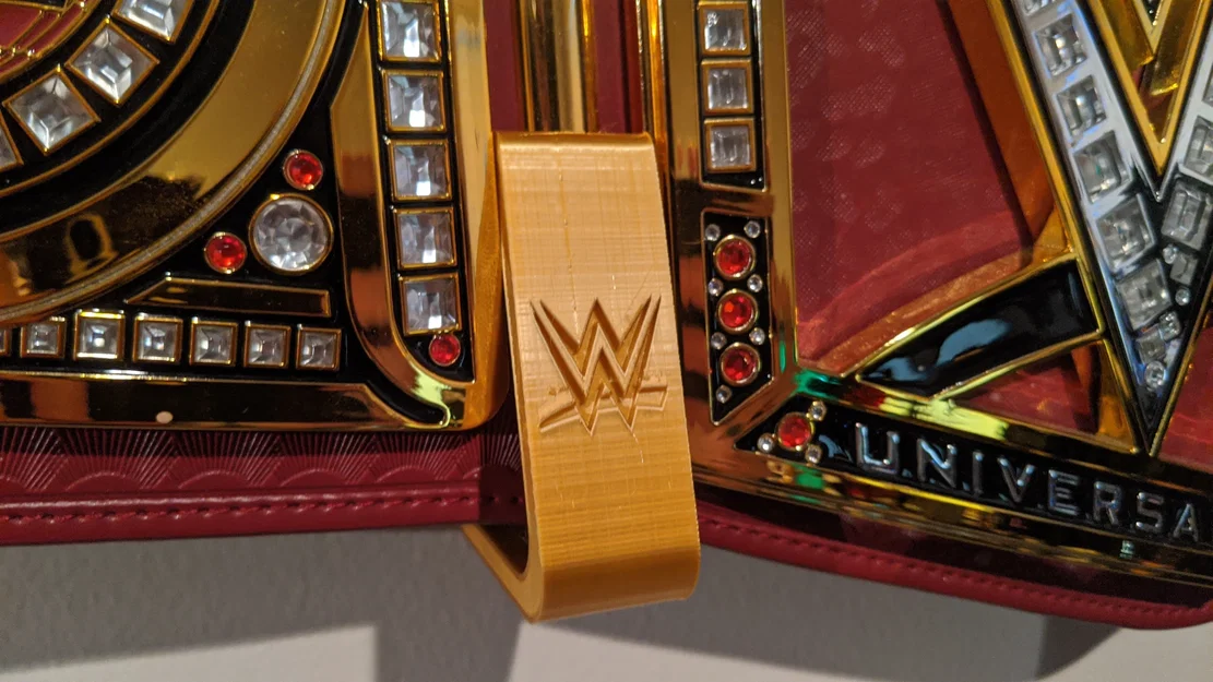 Giá treo đai vô địch WWE trên tường cực chất bằng in 3D - Image 2