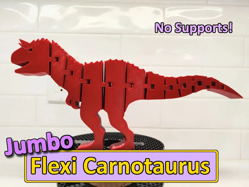 Jumbo Flexi Carnotaurus - Image 1