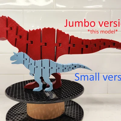 Jumbo Flexi Carnotaurus