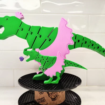 Princess Rex Flexi Dino – Khủng long T-Rex công chúa uốn dẻo