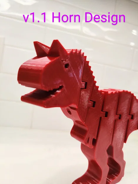 Jumbo Flexi Carnotaurus - Image 3