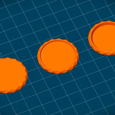 Đĩa 1, 2 và 3 mm cho 6-Shot Disc Shooter