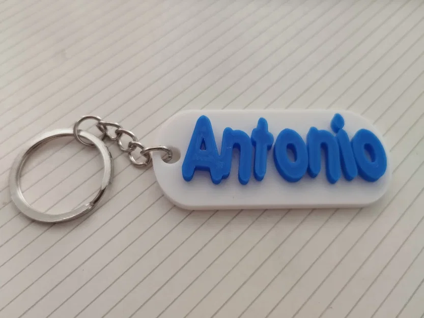 Móc khóa tên tùy chỉnh (Customizable Name Keychain) - Image 2