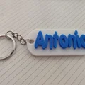 Móc khóa tên tùy chỉnh (Customizable Name Keychain) - Thumbnail 2