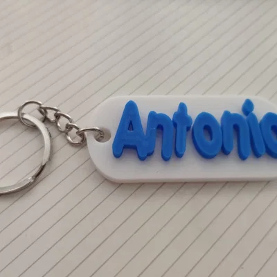 Móc khóa tên tùy chỉnh (Customizable Name Keychain)
