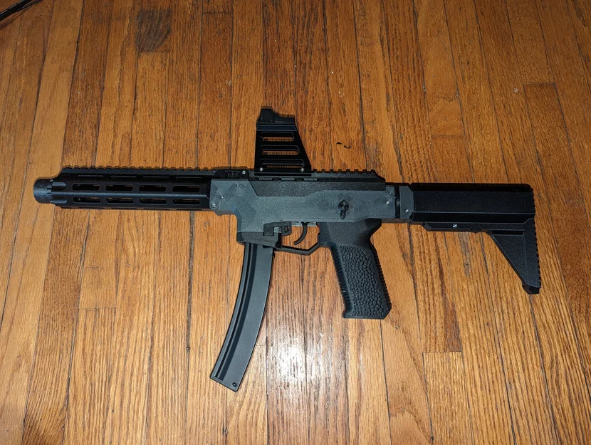 Handguard M-LOK modular 4 slot cho Mosquito Airsoft Kit Beta 2 (nòng 229mm) - Image 1