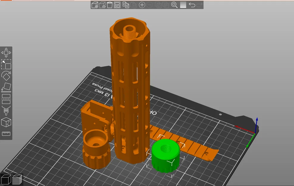 Handguard M-LOK modular 4 slot cho Mosquito Airsoft Kit Beta 2 (nòng 229mm) - Image 7