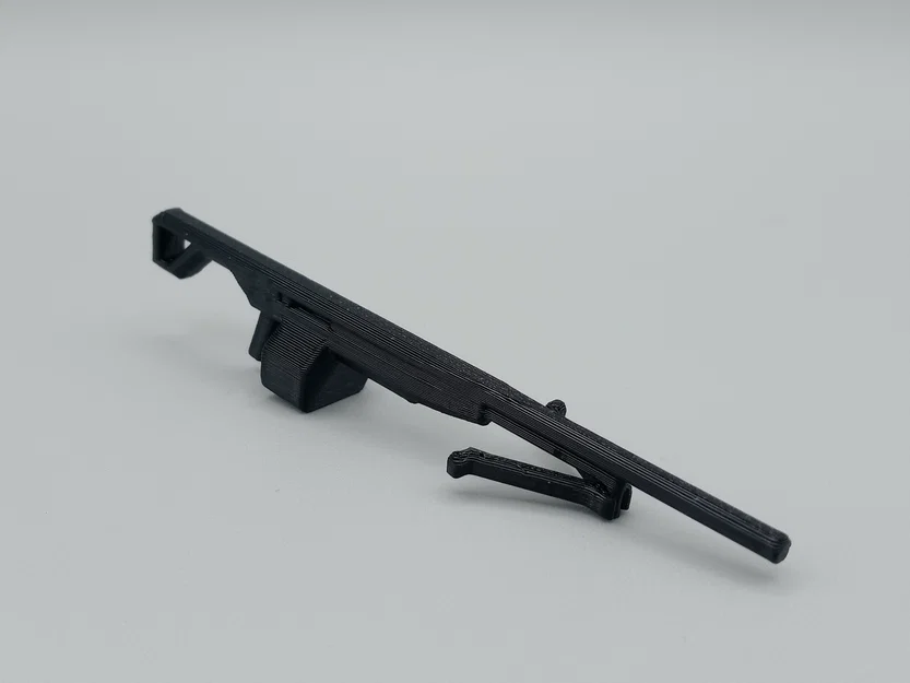 Súng máy Easy/Lucky/Dummy13 LMG (dễ in, không cần supports) - Image 3
