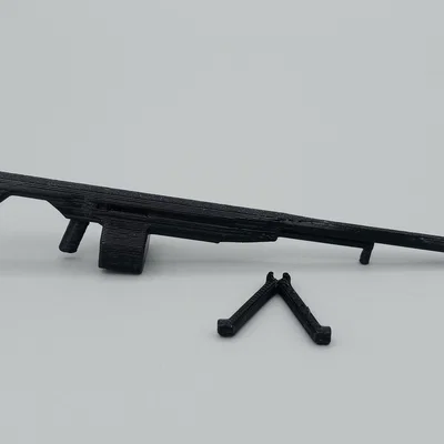 Súng máy Easy/Lucky/Dummy13 LMG (dễ in, không cần supports)