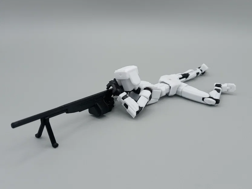 Súng máy Easy/Lucky/Dummy13 LMG (dễ in, không cần supports) - Image 5