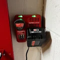Giá treo tường sạc Milwaukee M12/M18 ổn định (Stabilized Wall Mount) - Thumbnail 2