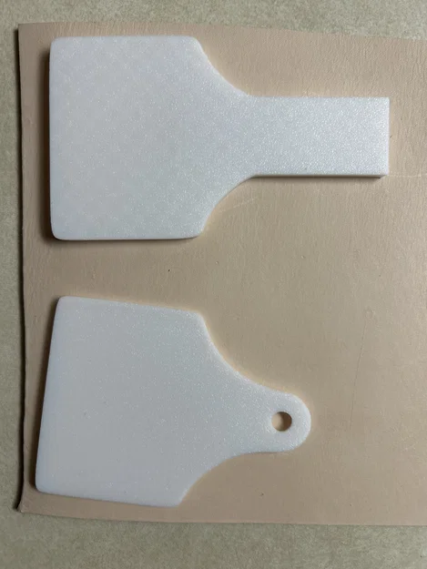 Template Da - Thẻ Tai (Leather Template - Ear Tag) - Image 2