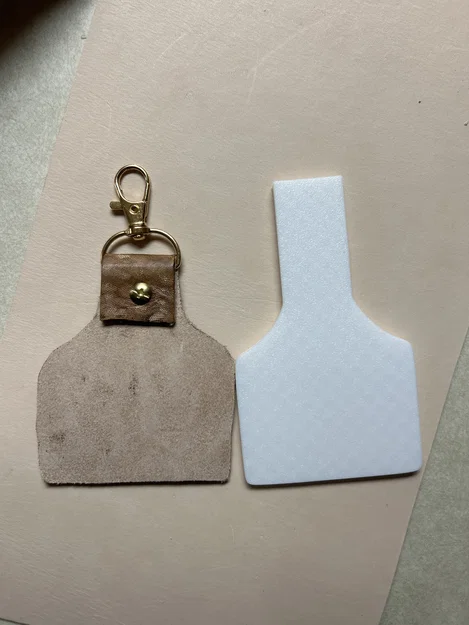 Template Da - Thẻ Tai (Leather Template - Ear Tag) - Image 3