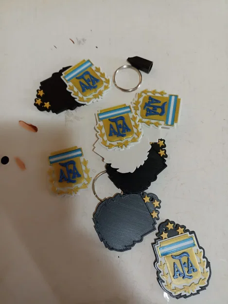 Móc khóa Argentina (LLAVERO ARGENTINA / ARGENTINA KEYCHAIN) - Image 3