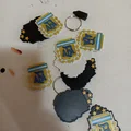 Móc khóa Argentina (LLAVERO ARGENTINA / ARGENTINA KEYCHAIN) - Thumbnail 3