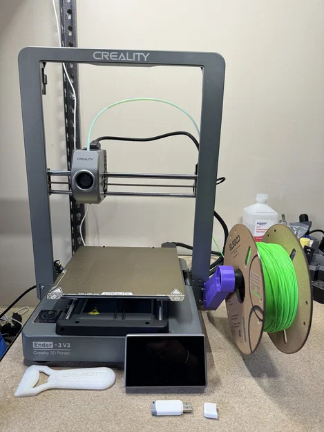 Giá đỡ cuộn filament bên hông cho Creality Ender 3 v3 (bản gốc) - Image 1