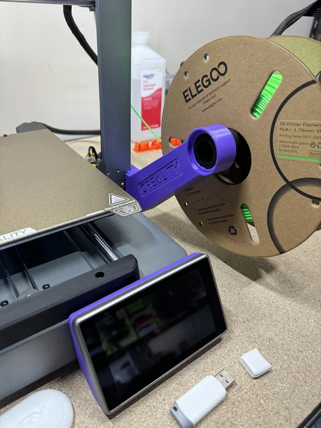Giá đỡ cuộn filament bên hông cho Creality Ender 3 v3 (bản gốc) - Image 2