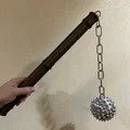 Vũ Khí Trung Cổ Ball and Chain (Prop) – Không Cần Keo - Thumbnail 2
