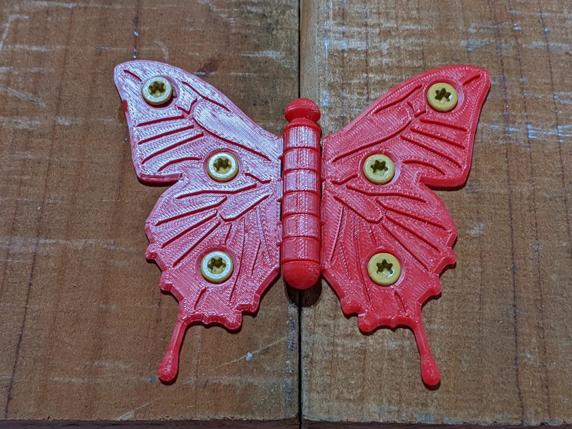 Bản lề Swallowtail Print-in-Place - Image 1