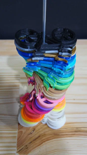 Móc khóa xe đạp Fixie - Phụ kiện 3D đẹp mắt cho người yêu xe - Image 3