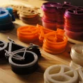 Móc khóa xe đạp Fixie - Phụ kiện 3D đẹp mắt cho người yêu xe - Thumbnail 5