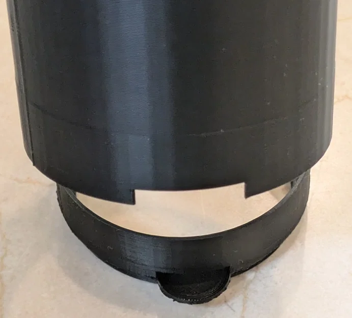 Vòng filter ren Seestar S50 kèm adapter cho dew shield tùy biến - Image 2